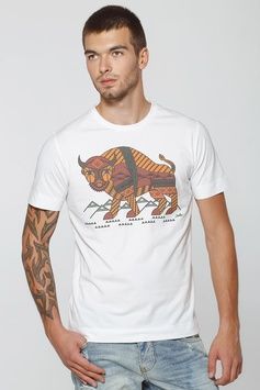 Men&rsquo;s T-Shirt "The Carpathian Bison", S