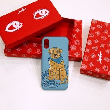 The phone case "Canadian labrador", Silicon