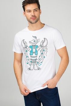 Men&rsquo;s t-Shirt "Horoscope crawfish - a brave cossack"