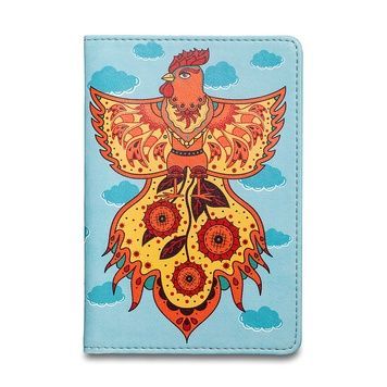 Passport Cover &ldquo;Fire Rooster&rdquo;