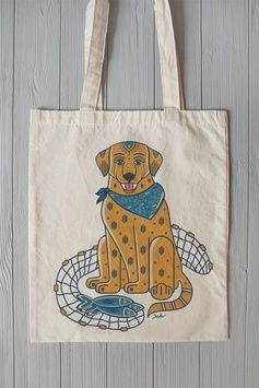 Eco bag "The Canadian Labrador"