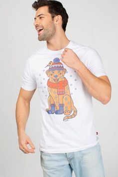 Men&rsquo;s T-Shirt "New Year&rsquo;s Wonderdog"