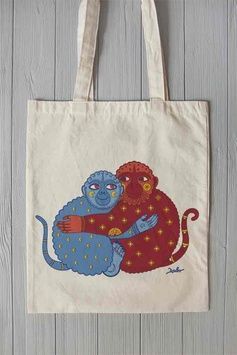 Eco bag "Fascinated love"
