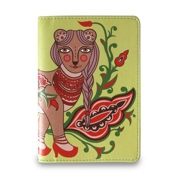 Passport Cover &ldquo;Baroque ermine&rdquo;