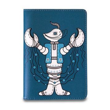 Passport Cover &ldquo;Horoscope crawfish - a brave cossack&rdquo;