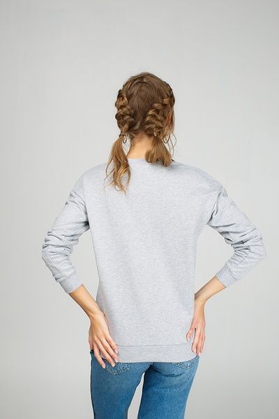 Grey women's sweatshirt with mouse
