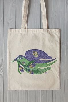 Eco bag "Spring Swallow"