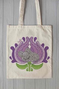 Eco bag "Little mouse"