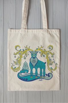 Eco bag "Fabulous deer"
